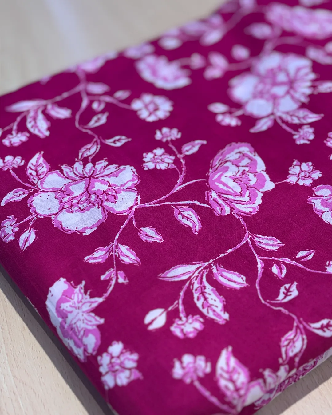 Pure Cotton Floral Print Fabric - Image 12