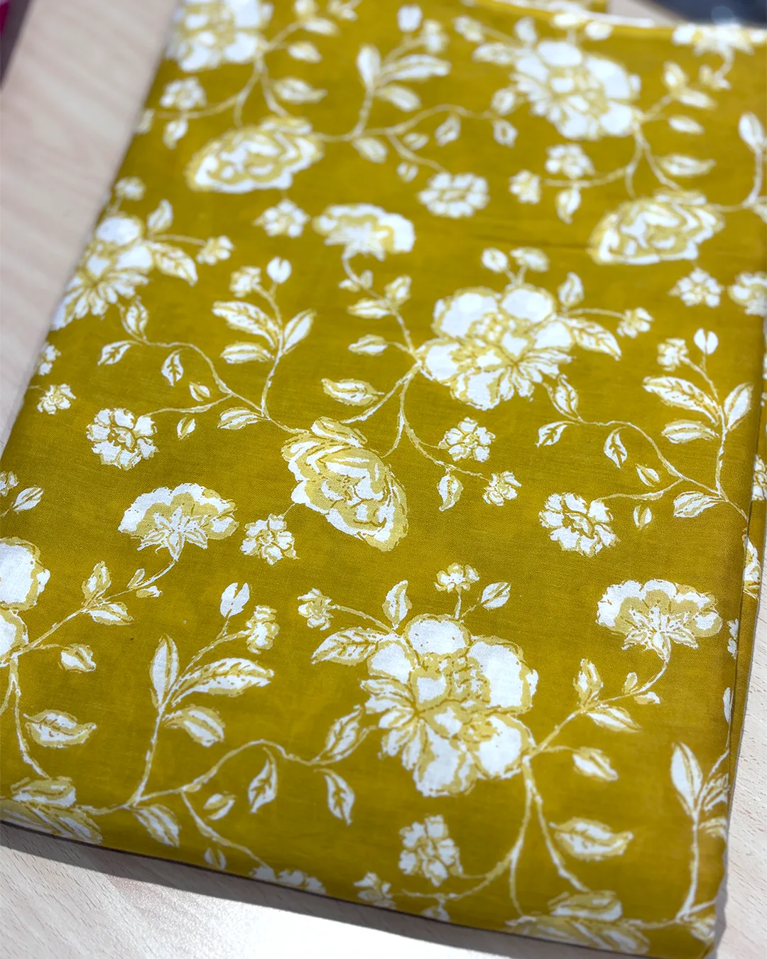 Pure Cotton Floral Print Fabric - Image 8
