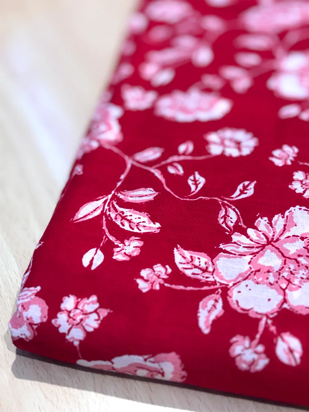 Pure Cotton Floral Print Fabric - Image 6