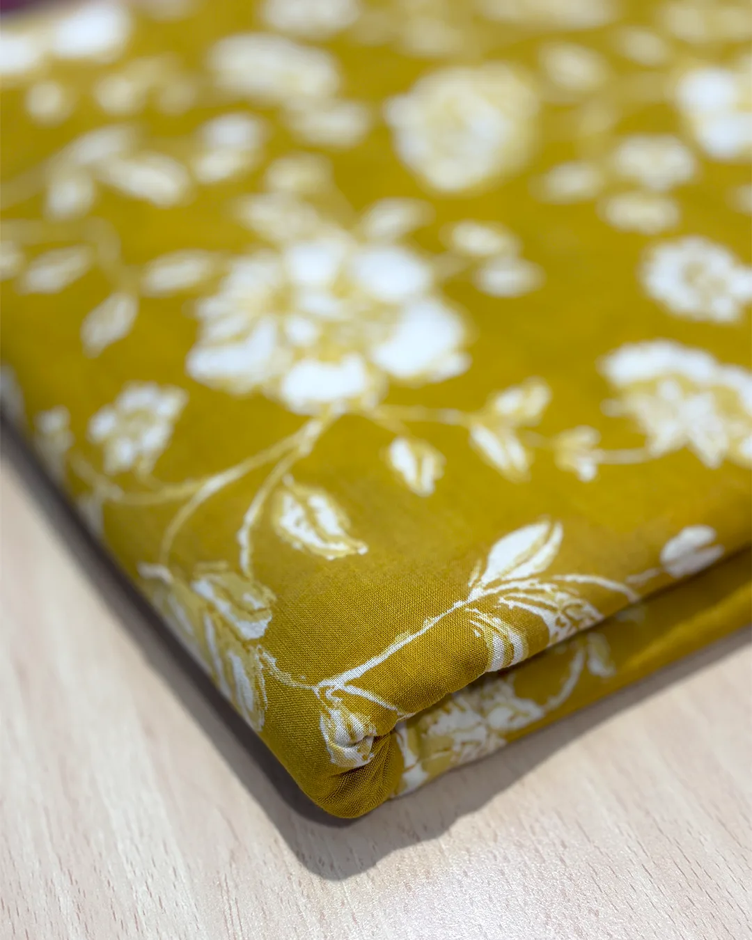 Pure Cotton Floral Print Fabric - Image 4