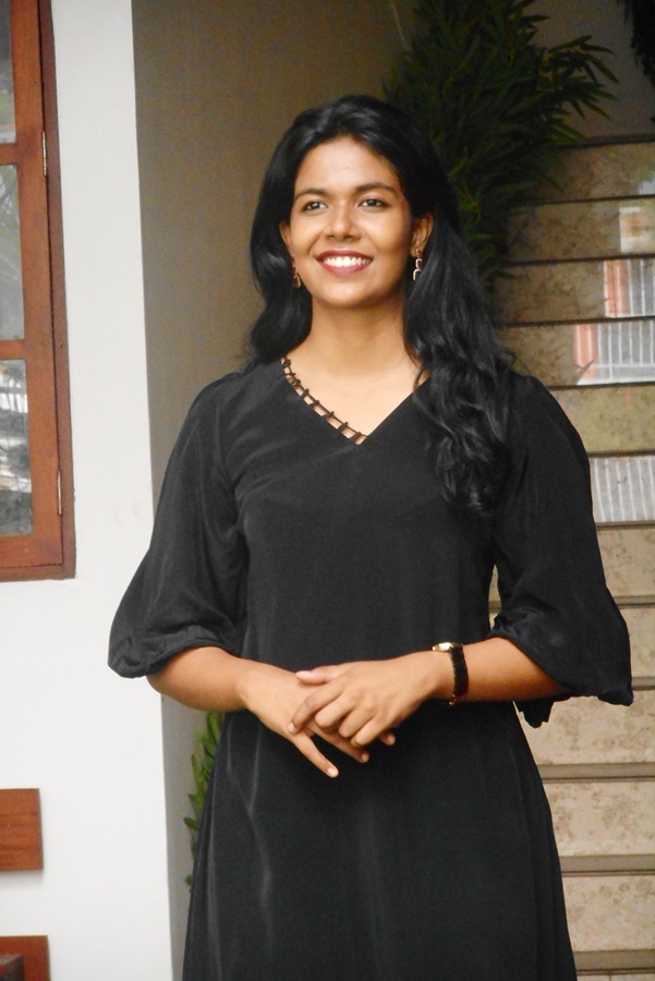 Black Crepe Silk Long Dress