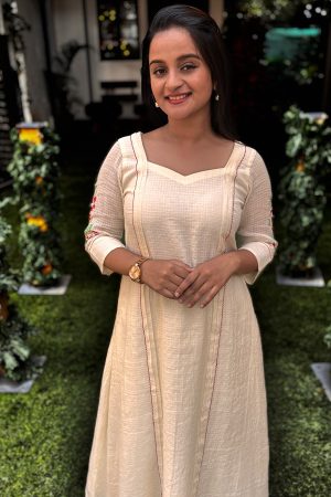 Cotta Fabric A‑Line Kurta